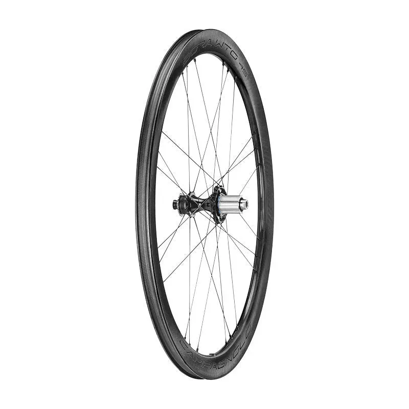 Campagnolo Bora WTO 45 Disc Shimano Wheelset, Black, Wheels Bora WTO 45 Shimano