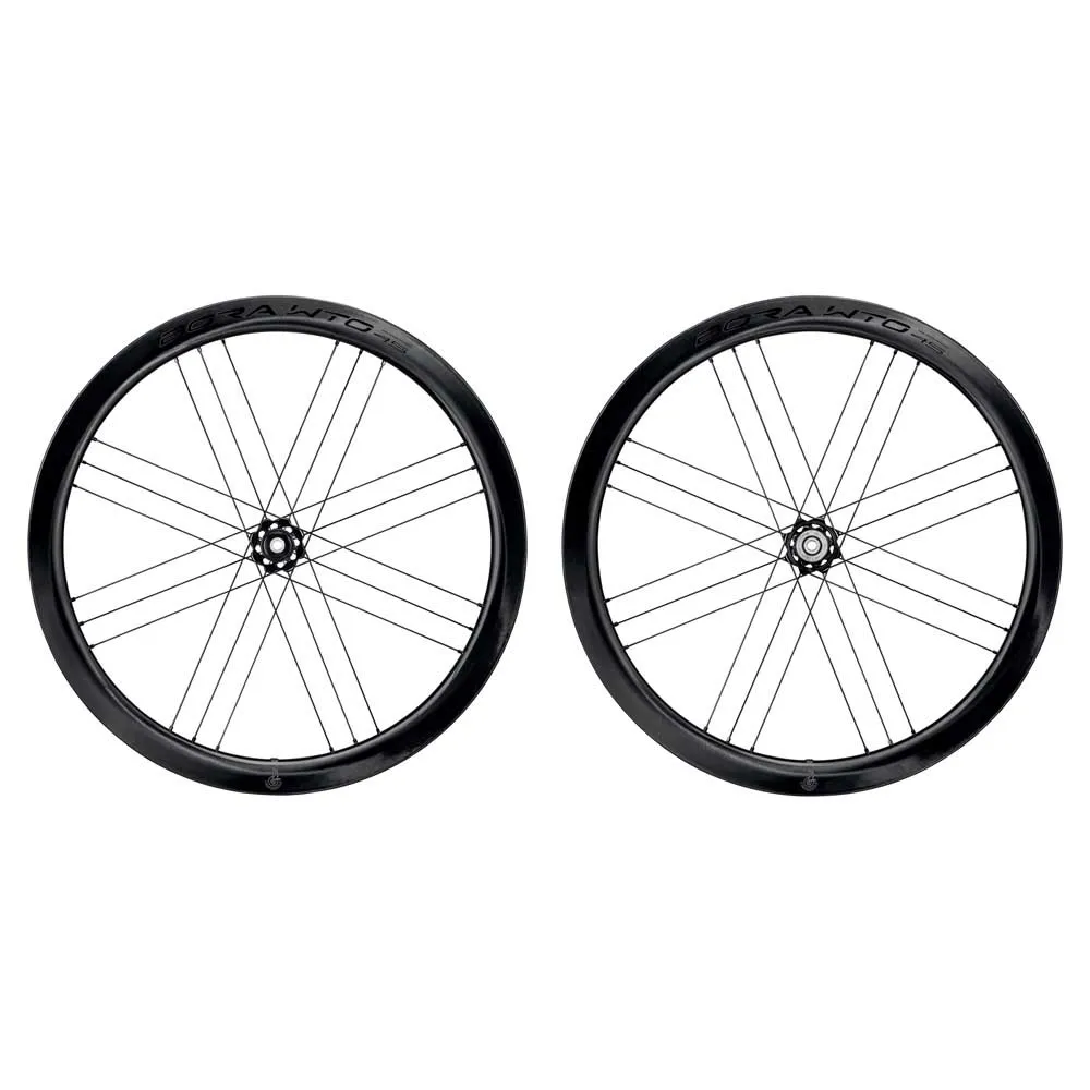 Campagnolo Bora Wto 45 Opaco Disc Cl Tubeless Landeveishjulsett Campagnolo Bora Wto 45 Opaco Disc Cl Tubeless Landeveishjulsett