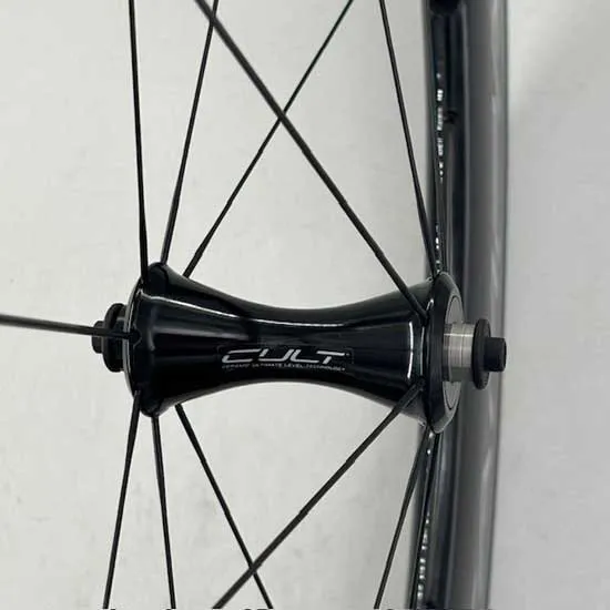 Campagnolo Bora Wto 77 2wf Carbon Qr Forhjul For Landeveissykkel, Black, 12 x 100mm