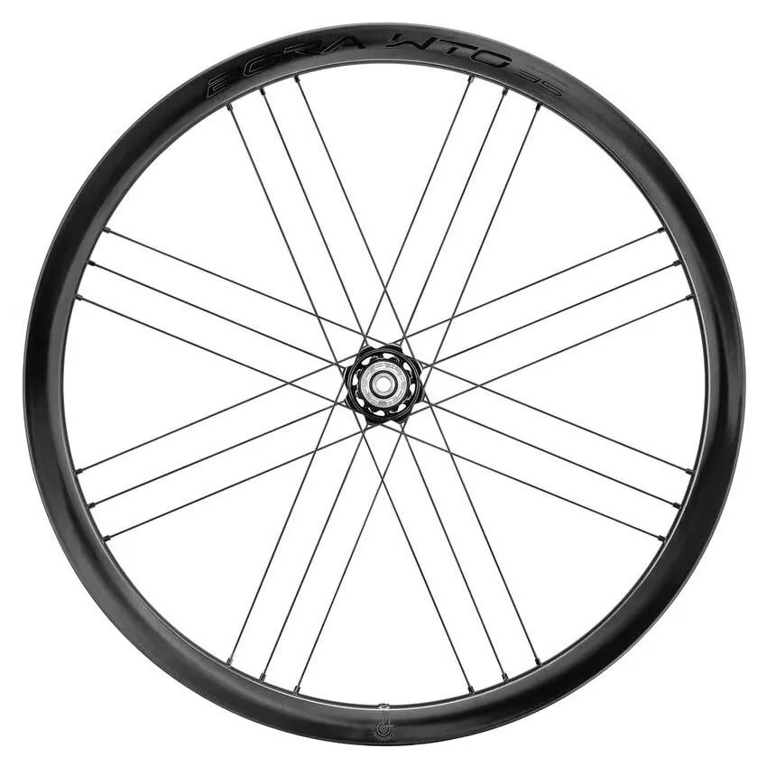 Campagnolo Bora Wto Db 35 C23 2wf Cl Disc Tubeless Landeveissykkelens Bakhjul, Black, 12 x 142mm, Campagnolo
