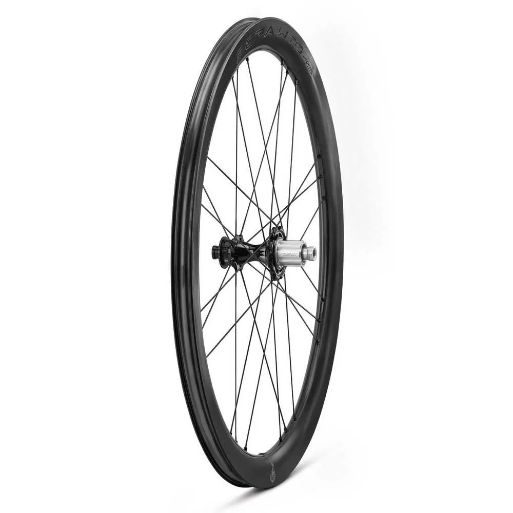Campagnolo Bora Wto Db 45 C23 2wf Cl Disc Tubeless Landeveissykkelens Bakhjul, Black, 12 x 142mm, Campagnolo Campagnolo Bora Wto Db 45 C23 2wf Cl Disc Tubeless Landeveissykkelens Bakhjul, Black, 12 x 142mm, Campagnolo