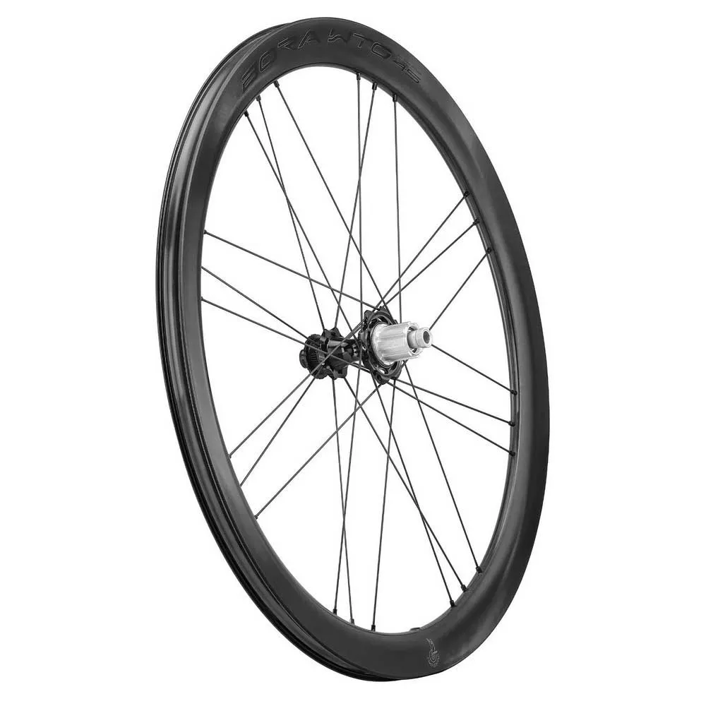 Campagnolo Bora Wto Db 45 C23 2wf Cl Disc Tubeless Landeveissykkelens Bakhjul, Black, 12 x 142mm, Campagnolo Campagnolo Bora Wto Db 45 C23 2wf Cl Disc Tubeless Landeveissykkelens Bakhjul, Black, 12 x 142mm, Campagnolo