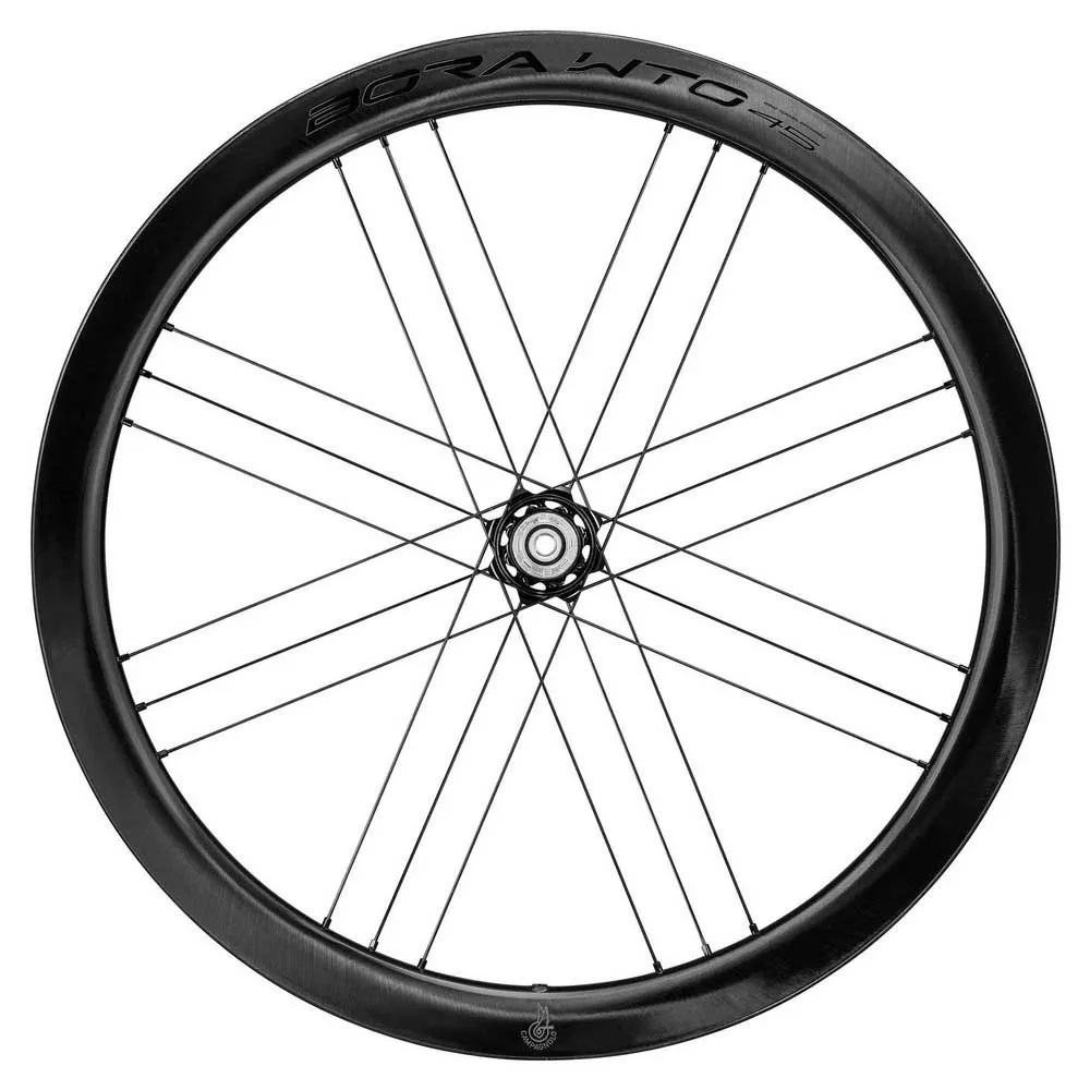 Campagnolo Bora Wto Db 45 C23 2wf Cl Disc Tubeless Landeveissykkelens Bakhjul, Black, 12 x 142mm, Campagnolo Campagnolo Bora Wto Db 45 C23 2wf Cl Disc Tubeless Landeveissykkelens Bakhjul, Black, 12 x 142mm, Campagnolo