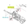 Campagnolo Ekar 13 Stabilisatoraggregat, Silver, One Size