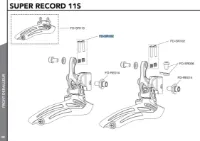 Campagnolo Framgir Justeringsskruer