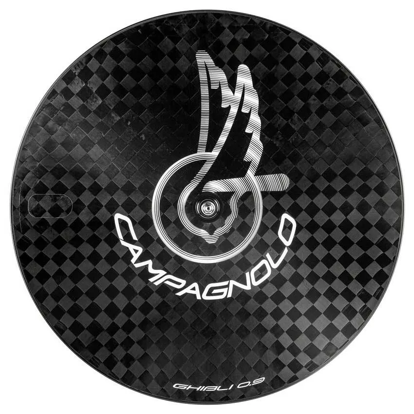 Campagnolo Ghibli 0.9 Tubeless 2-way Fit™ Track Forhjul, Black, 12 x 100mm
