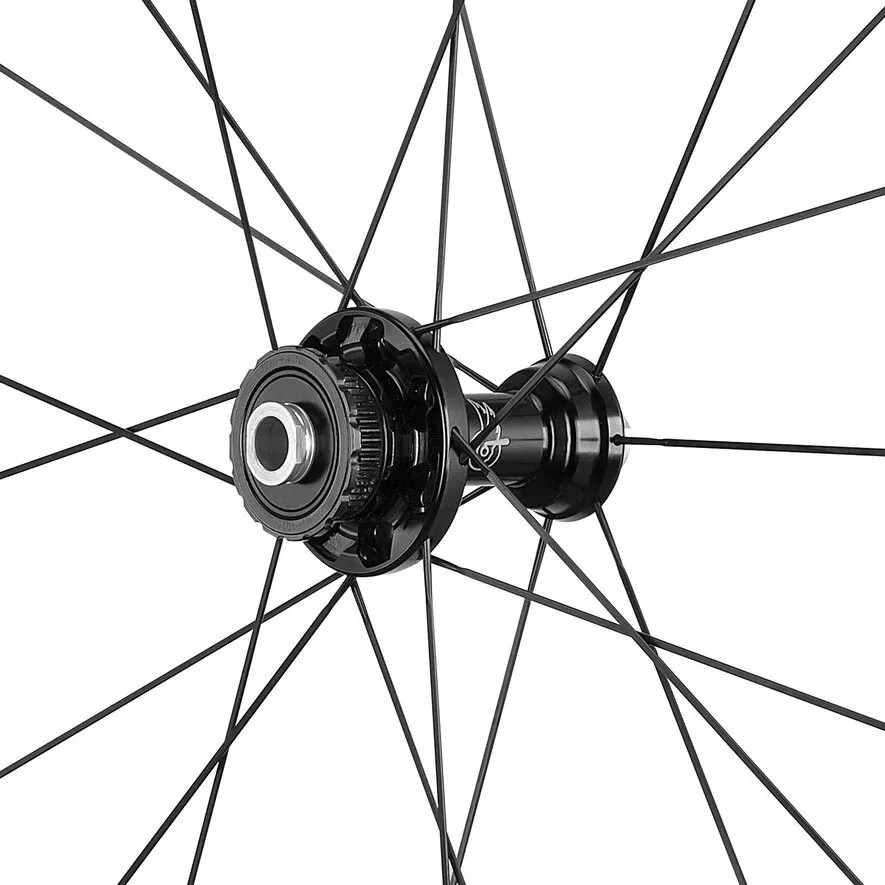 Campagnolo Hyperon DB Hjulsett, Black, 12 x 100 / 12 x 142mm, Shimano/Sram HG Campagnolo Hyperon DB Hjulsett, Black, 12 x 100 / 12 x 142mm, Shimano/Sram HG