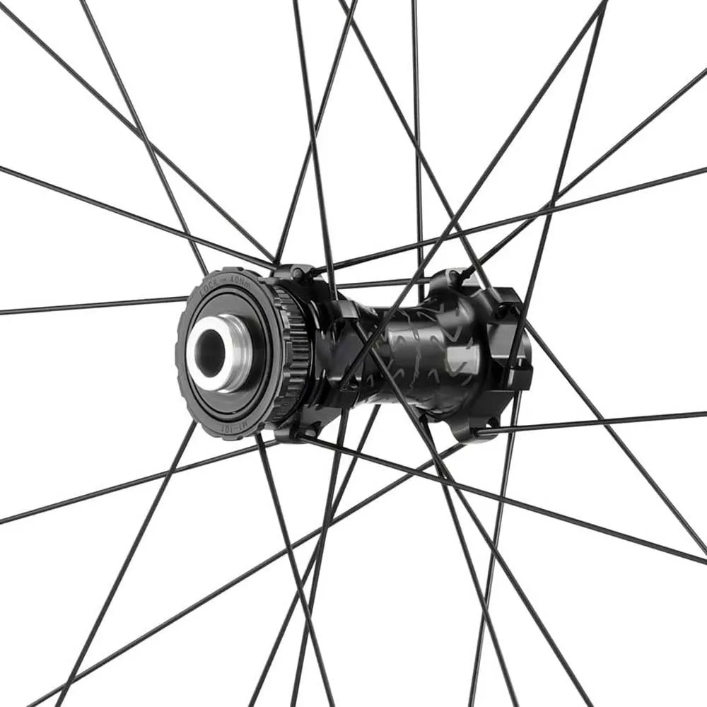 Campagnolo Levante 30 2wf Cl Disc Gravel Forhjul, Black, 12 X 100mm Campagnolo Levante 30 2wf Cl Disc Gravel Forhjul, Black, 12 X 100mm