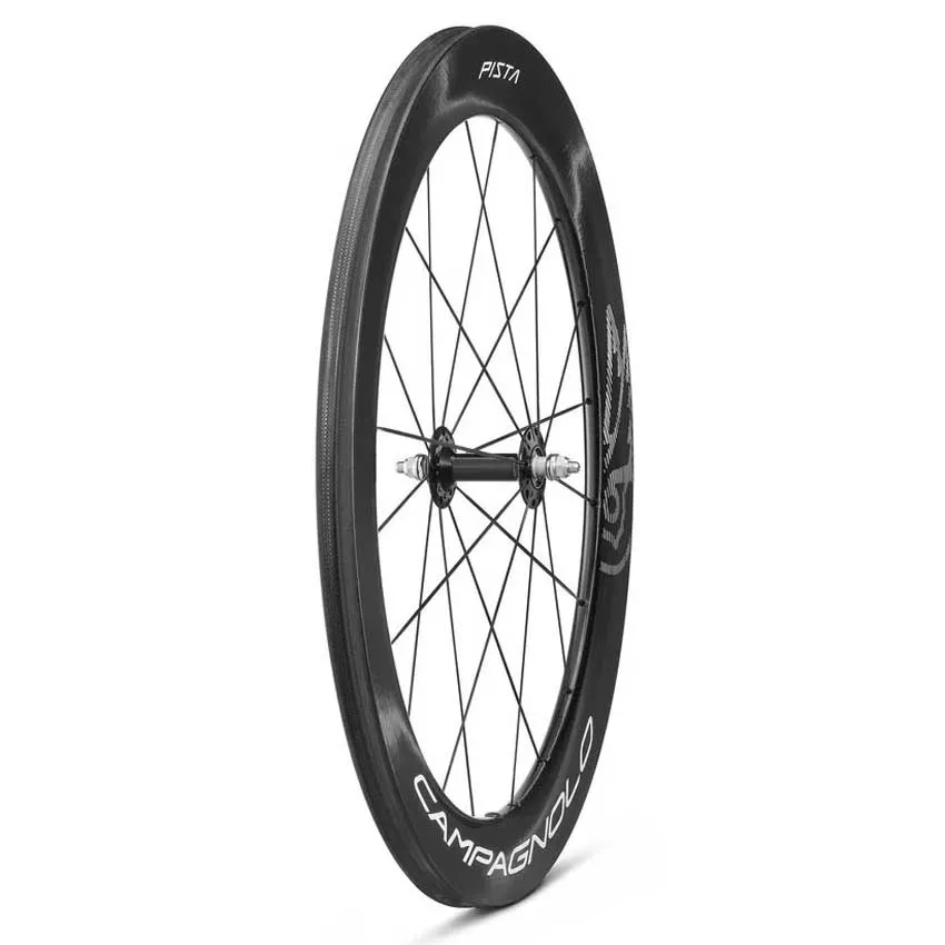 Campagnolo Pista Carbon Tubular Forhjul For Landeveissykkel