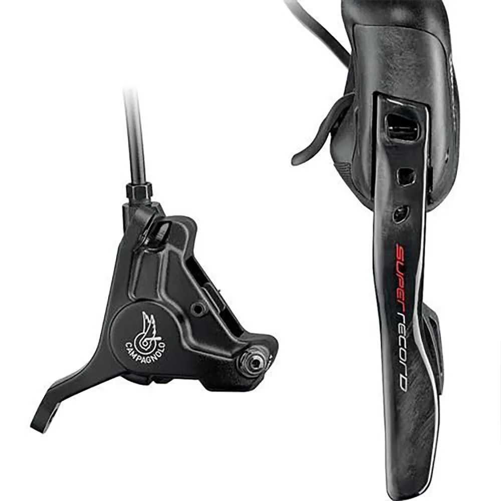 Campagnolo Record 12s 160 Mm Venstre Bakbrems, Black, One Size
