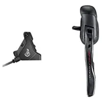 Campagnolo Super Record Db Hydraulic 140 Mm Venstre Bremsehendel Med Girskifter Campagnolo Super Record Db Hydraulic 140 Mm Venstre Bremsehendel Med Girskifter