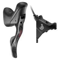 Campagnolo Super Record Hydraulic Ep 160 Mm Venstre Bremsehendel Med Girskifter