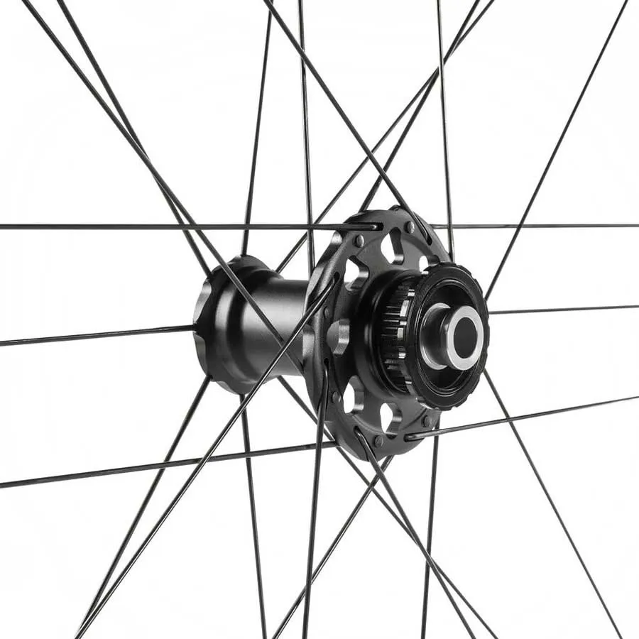 Campagnolo Zonda Gt Db 2wf C23 Disc Tubeless Forhjul For Landeveissykkel, Black, 12 x 100mm Campagnolo Zonda Gt Db 2wf C23 Disc Tubeless Forhjul For Landeveissykkel, Black, 12 x 100mm
