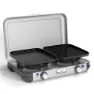 Campingaz 2 Grill & Go Cv Gasskomfyr For Camping 2 Brennere, Silver / blue, One Size