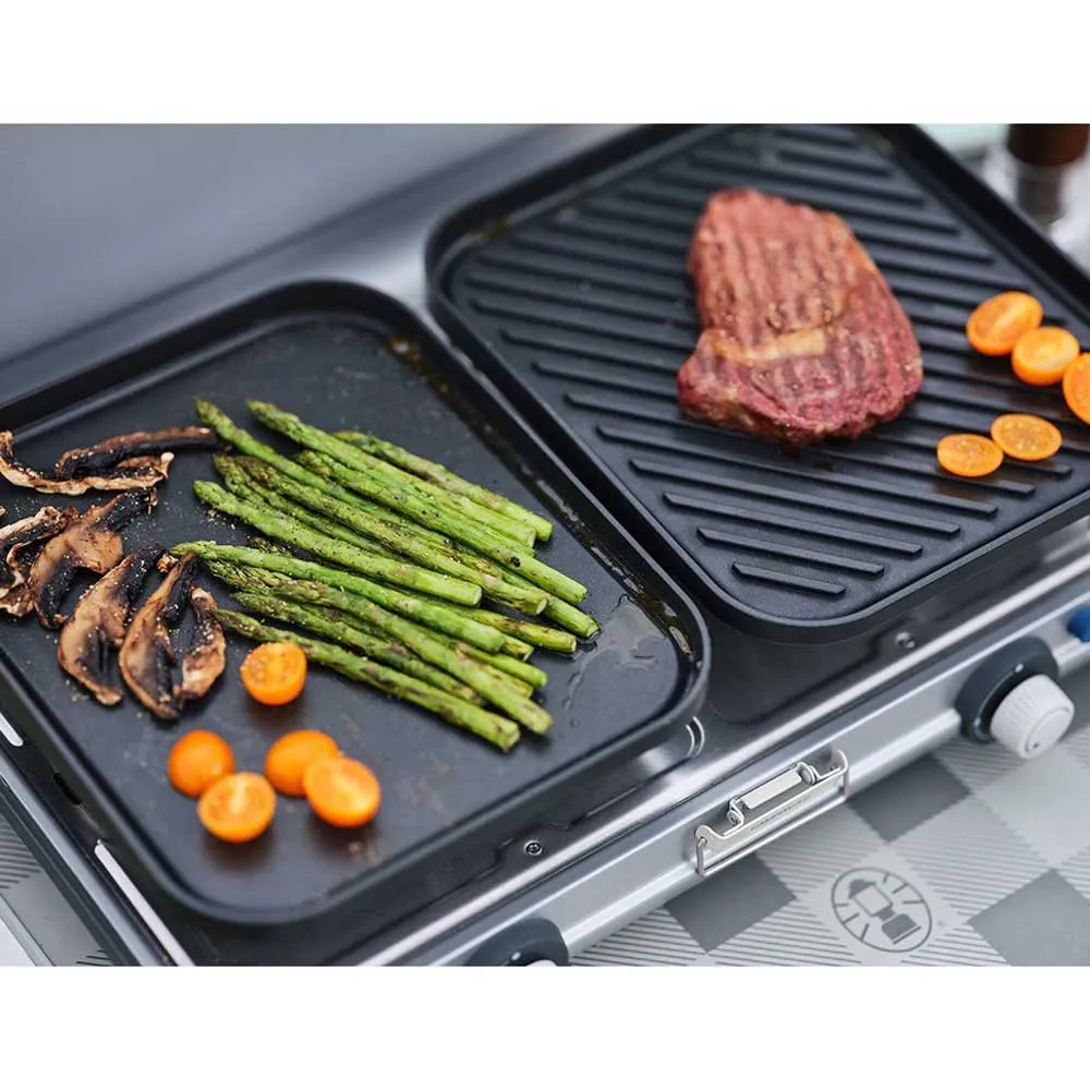 Campingaz 2 Grill & Go Cv Gasskomfyr For Camping 2 Brennere, Silver / blue, One Size Campingaz 2 Grill & Go Cv Gasskomfyr For Camping 2 Brennere, Silver / blue, One Size