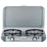 Campingaz 2 Grill & Go Cv Gasskomfyr For Camping 2 Brennere, Silver / blue, One Size