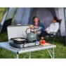 Campingaz 2 Grill & Go Cv Gasskomfyr For Camping 2 Brennere, Silver / blue, One Size