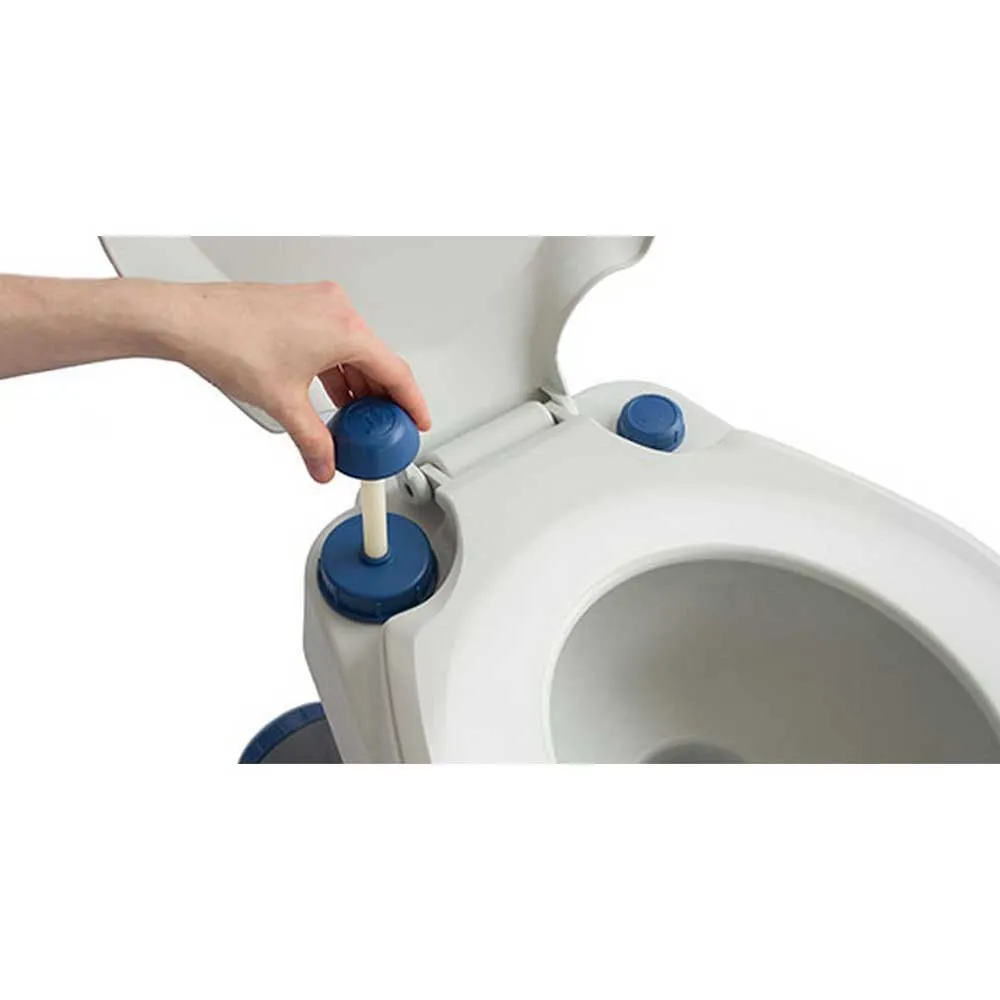 Campingaz Bærbart Antimikrobielt Toalett Fra Easygo 20l, White / gray, One Size Campingaz Bærbart Antimikrobielt Toalett Fra Easygo 20l, White / gray, One Size