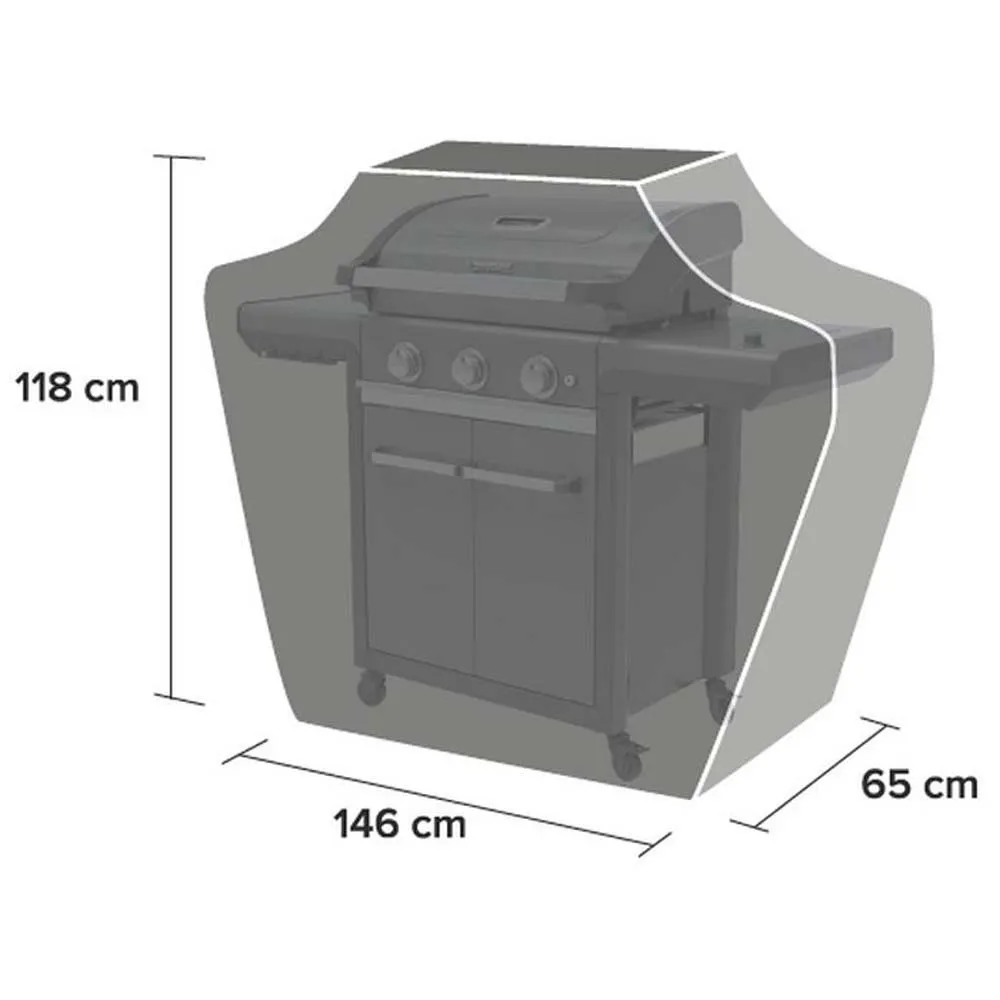 Campingaz Classic L Grilltrekk, Black, 146 x 65 x 118cm