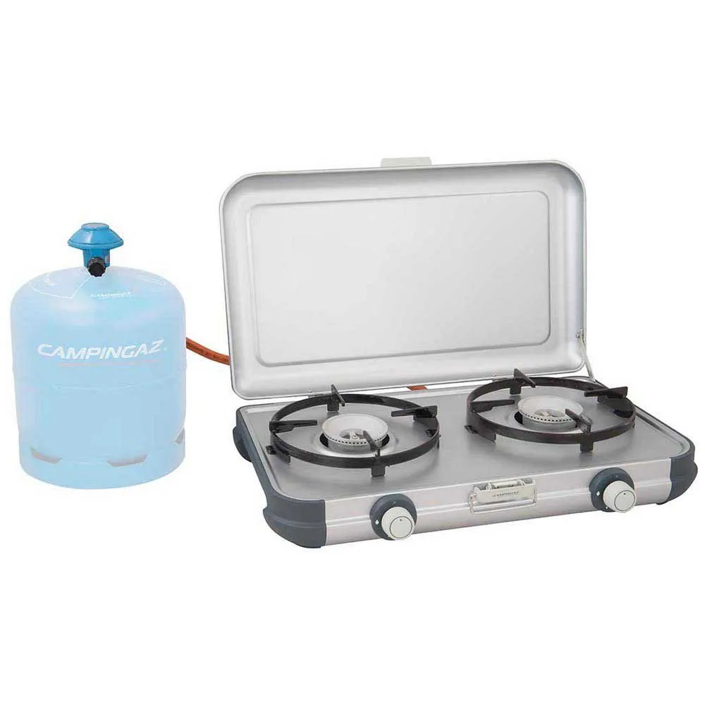 Campingaz Gasskomfyr For Camping 2 Brennere, Grey, One Size