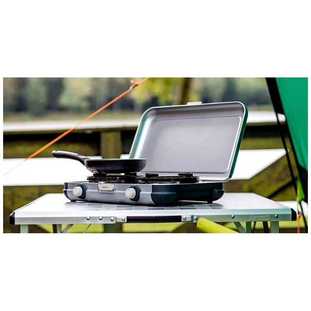 Campingaz Gasskomfyr For Camping 2 Brennere, Grey, One Size