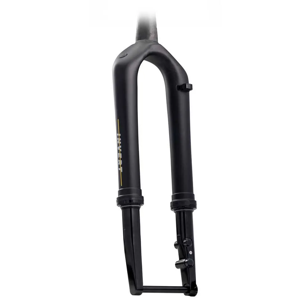 Cane Creek Invert Sl 1.5´´ Tapered Steerer 12x100mm Ta 45 Mm Offset Gravel Gaffel, Black, 700C, 30mm