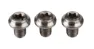 Cane Creek TITANIUM CHAINRING BOLT - 3X eeWings, Silver, One Size