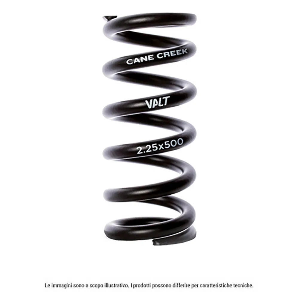 Cane Creek Valt 50 Mm X 2.00 Støtdemperfjær, Black, 600lbs