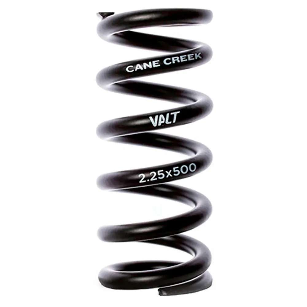 Cane Creek Valt Superligero Steel 2.50x500 Mm Støtdemperfjær Refurbished, Black, 500lbs Cane Creek Valt Superligero Steel 2.50x500 Mm Støtdemperfjær Refurbished, Black, 500lbs