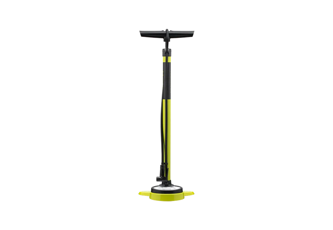 Cannondale Essential Gulvpumpe, Yellow, 140psi