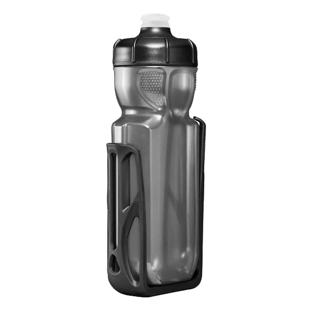 Cannondale Gripper Aero + Regrip Aero/cage Vannflaske, Black / grey, One Size