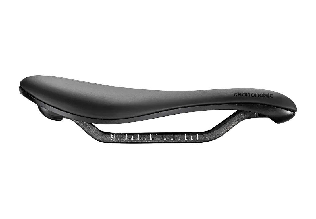 Cannondale Line S Carbon Flat Sykkelsete, Black, 142mm
