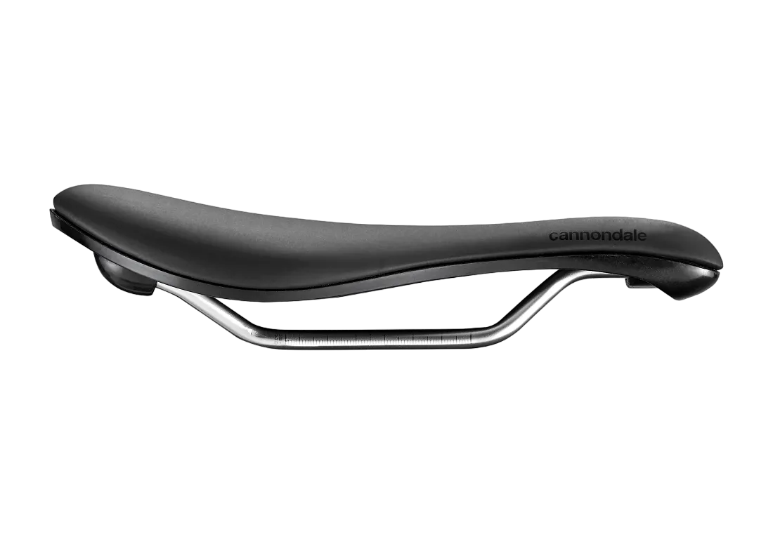 Cannondale Line S Cromo Flat Sykkelsete, Black, 142mm
