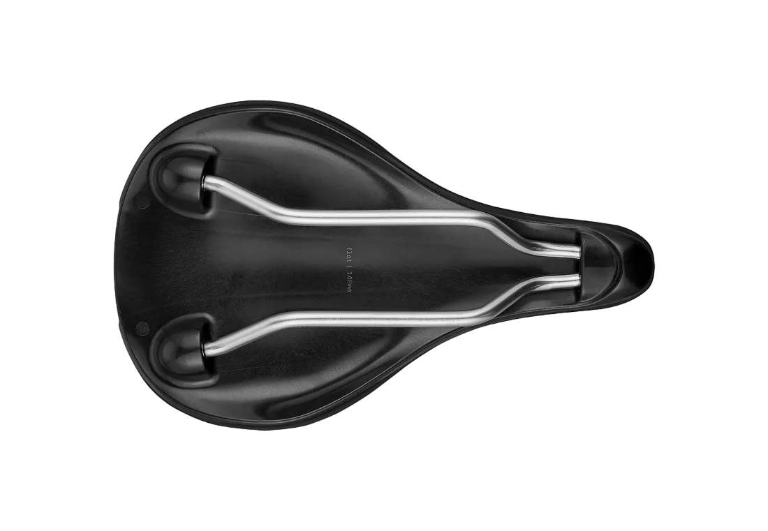 Cannondale Line S Cromo Flat Sykkelsete, Black, 142mm