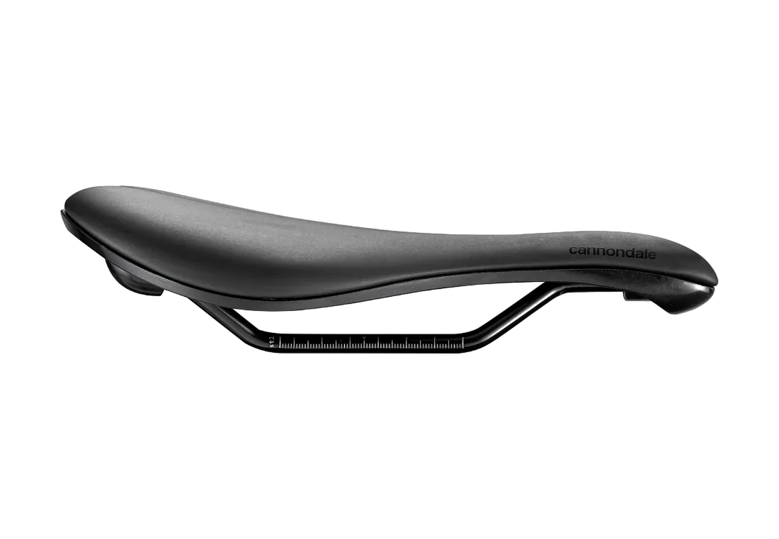 Cannondale Line S Steel Flat Sykkelsete, Black, 142mm