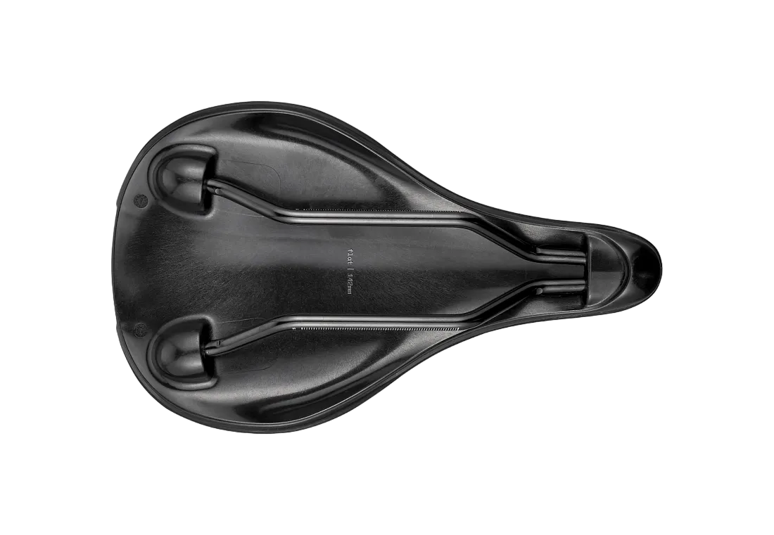 Cannondale Line S Steel Flat Sykkelsete, Black, 142mm