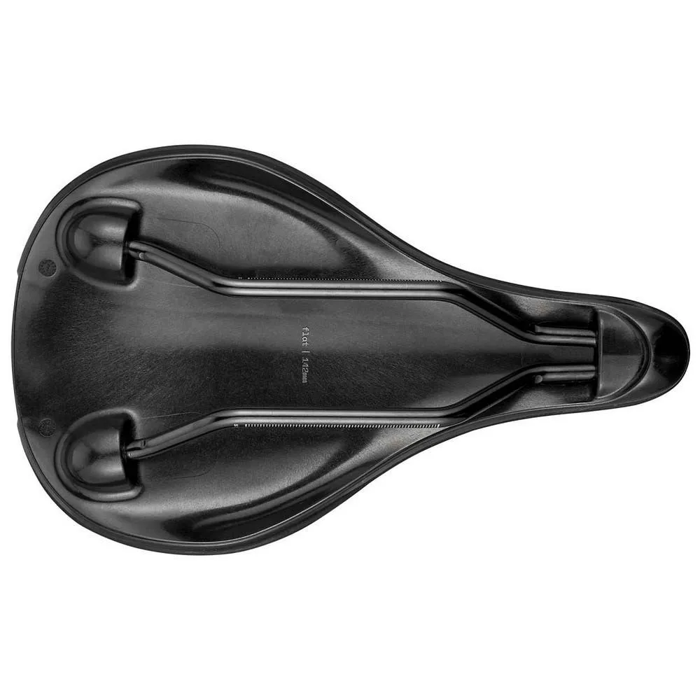 Cannondale Line S Steel Flat Sykkelsete, Black, 142mm