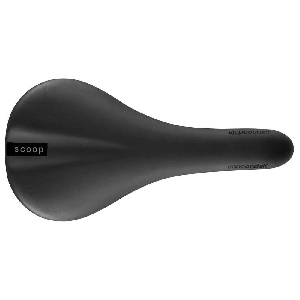 Cannondale Scoop Shallow Race Black/Black Sykkelsete, Black, 142mm