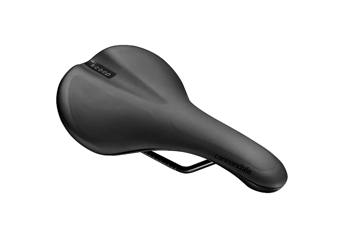 Cannondale Scoop Steel Gel Radius Sykkelsete, Black, 155mm