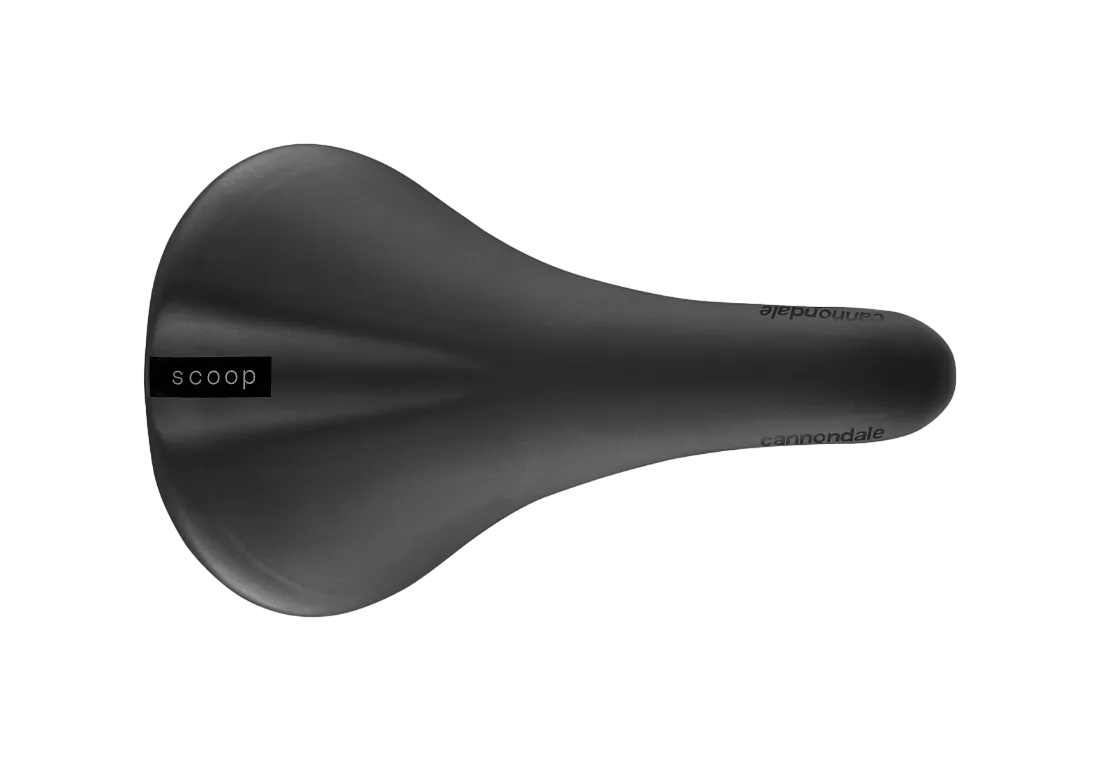 Cannondale Scoop Steel Gel Radius Sykkelsete, Black, 155mm