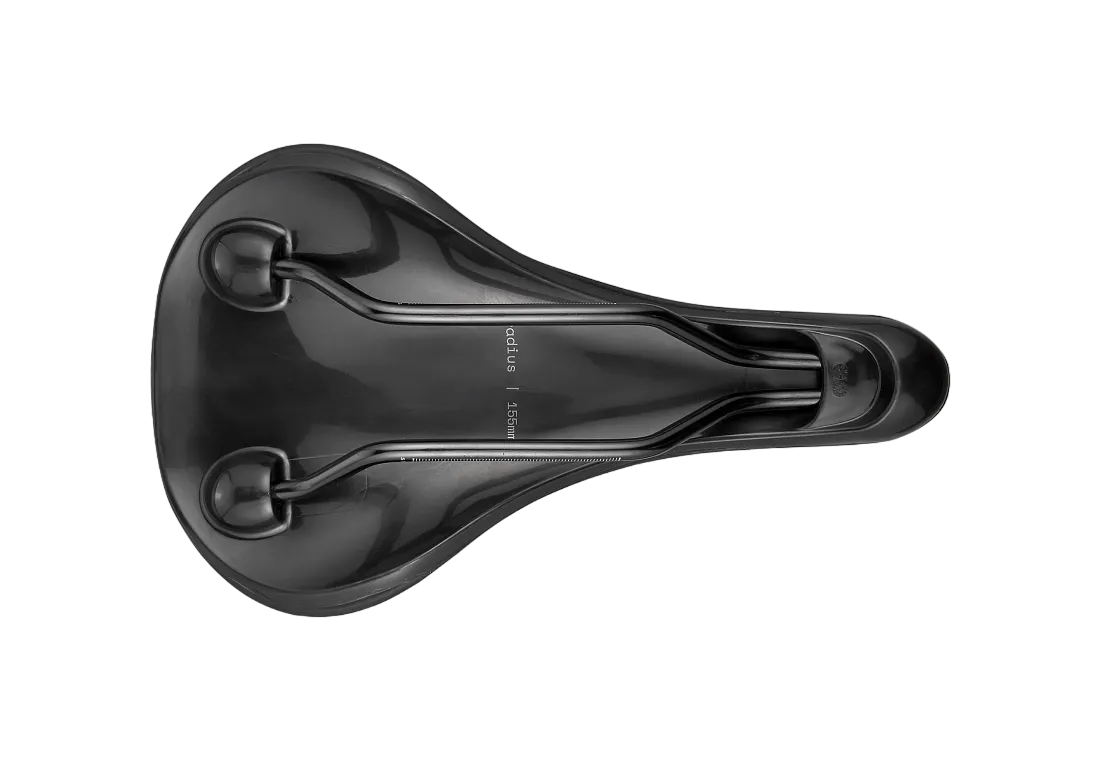 Cannondale Scoop Steel Gel Radius Sykkelsete, Black, 155mm
