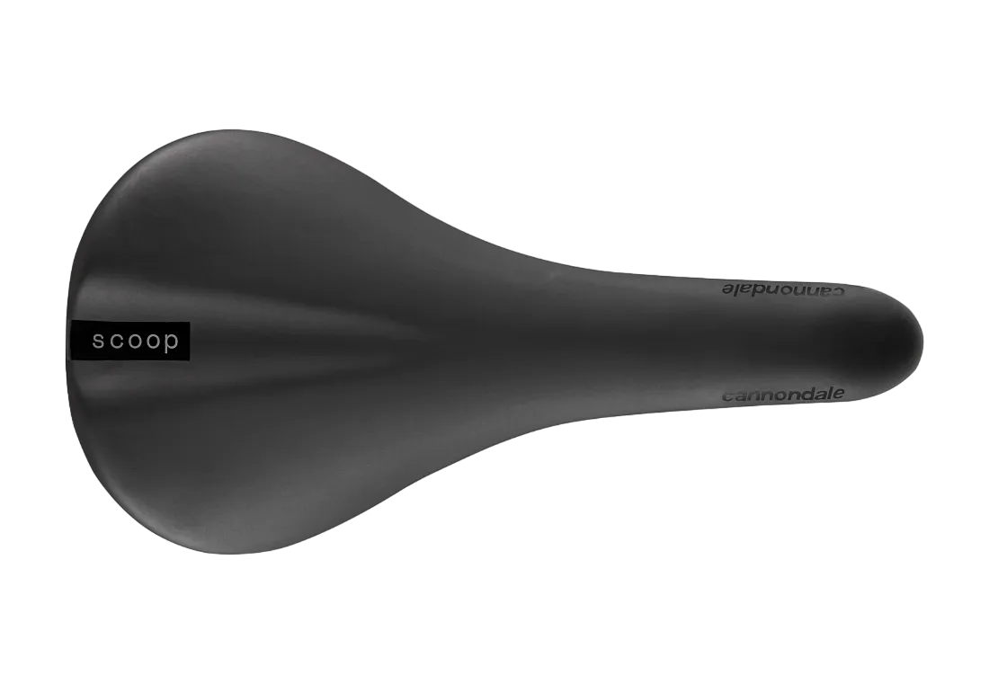 Cannondale Scoop Steel Shallow Sykkelsete, Black, 142mm