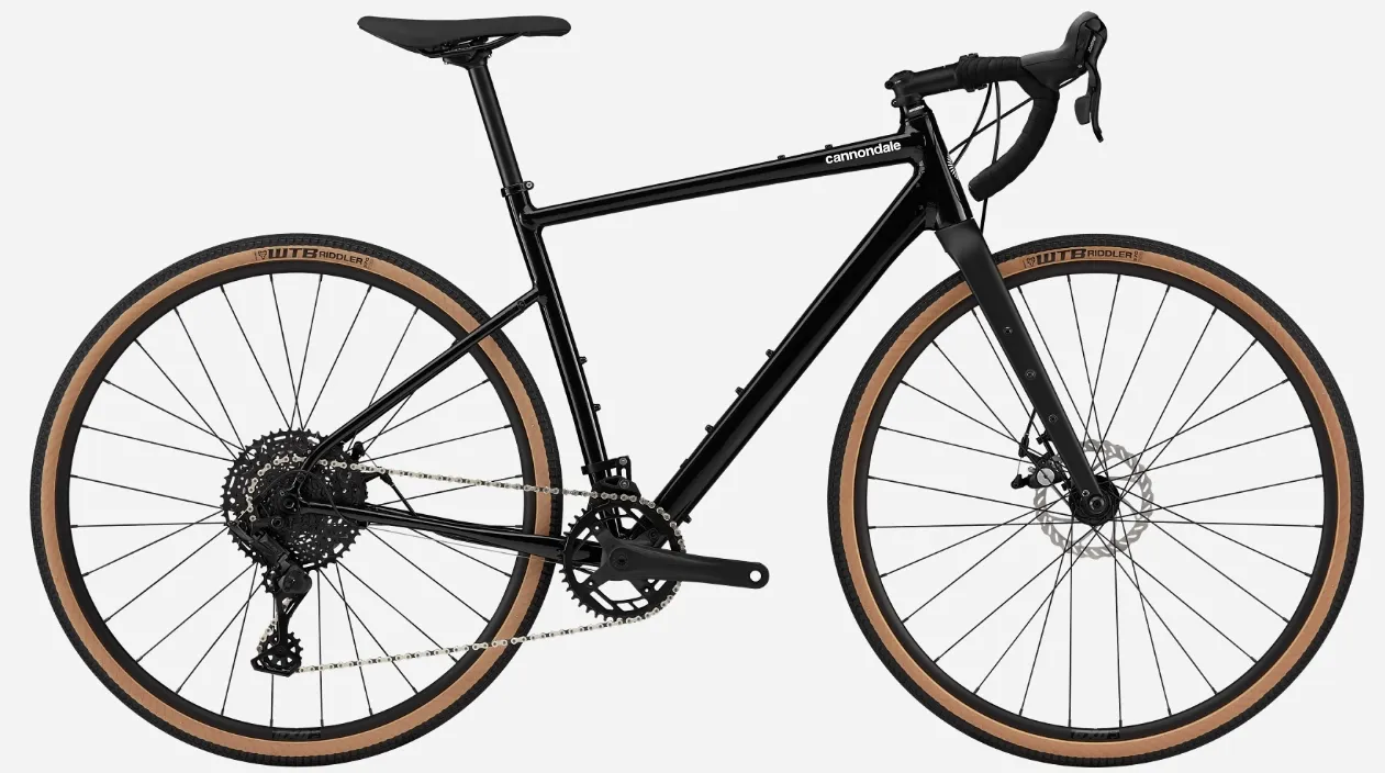 Cannondale Topstone 4 Grusracer, Sort, Gravel sykkel