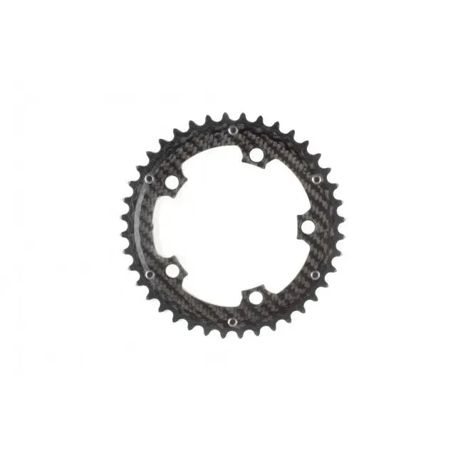 Carbon-Ti TI Ti X CarboRing Chainring 110mm 36T, Carbon