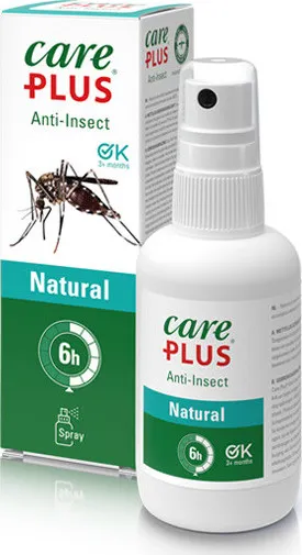 Care Plus Cp Anti-Insect Natural Spray 60 ml, White, One Size Care Plus Cp Anti-Insect Natural Spray 60 ml, White, One Size