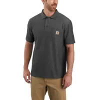 Carhartt Men's Loose Fit Midweight Short-Sleeve Pocket Polo