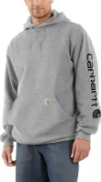 Carhartt Men's Sleeve Logo Hooded Sweatshirt