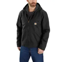 Carhartt Men's Washed Duck Sherpa Lined Jacket