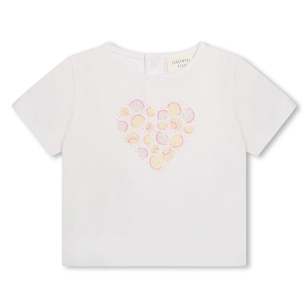 Carrement Beau Y30115 Kortarmet T-skjorte, White, 3Y Carrement Beau Y30115 Kortarmet T-skjorte, White, 3Y