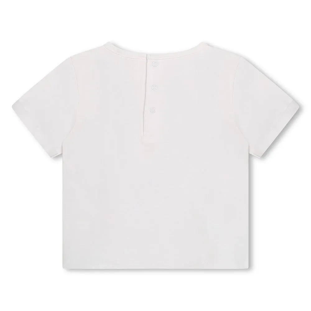 Carrement Beau Y30115 Kortarmet T-skjorte, White, 3Y Carrement Beau Y30115 Kortarmet T-skjorte, White, 3Y